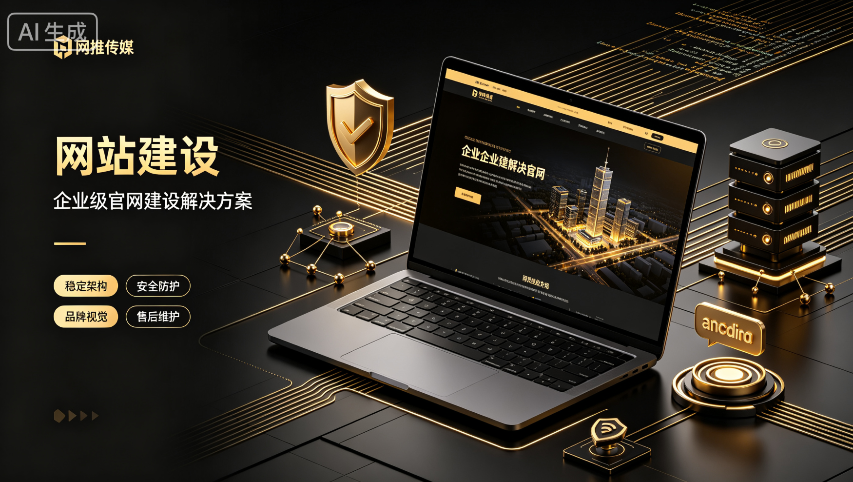 企业网站建设与数字化形象设计案例